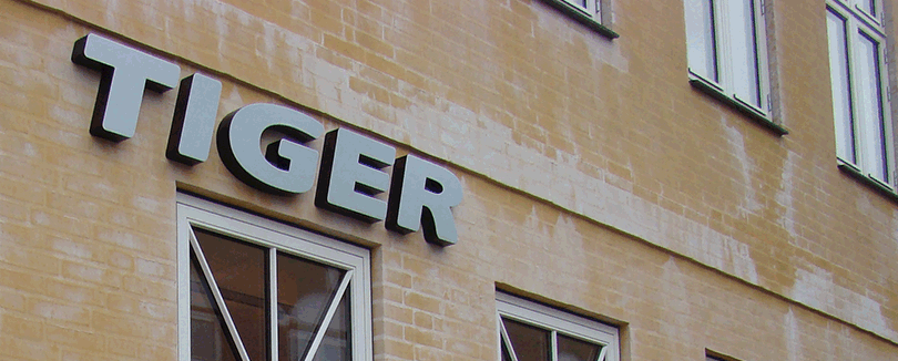 Tiger facade Ringsted