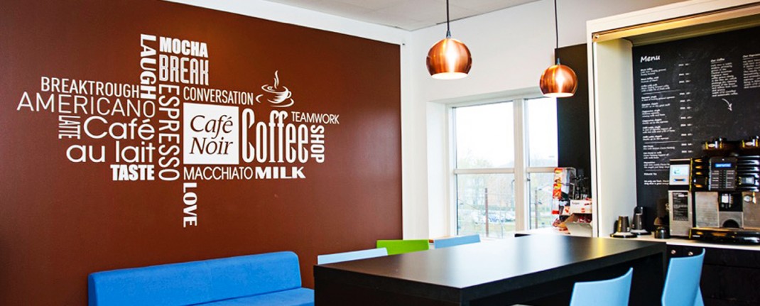 Cafe Noir wallsticker
